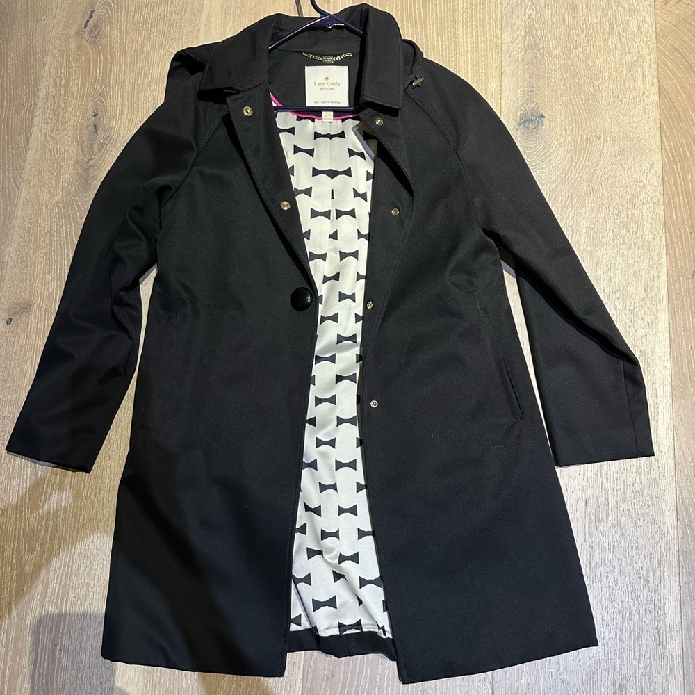 Nwot Kate spadehooded jacket